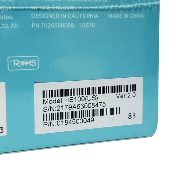 TP Link Wireless Smart WiFi Plug HS100 for Alexa and Google Assistant New Sealed - Picture 10 of 11